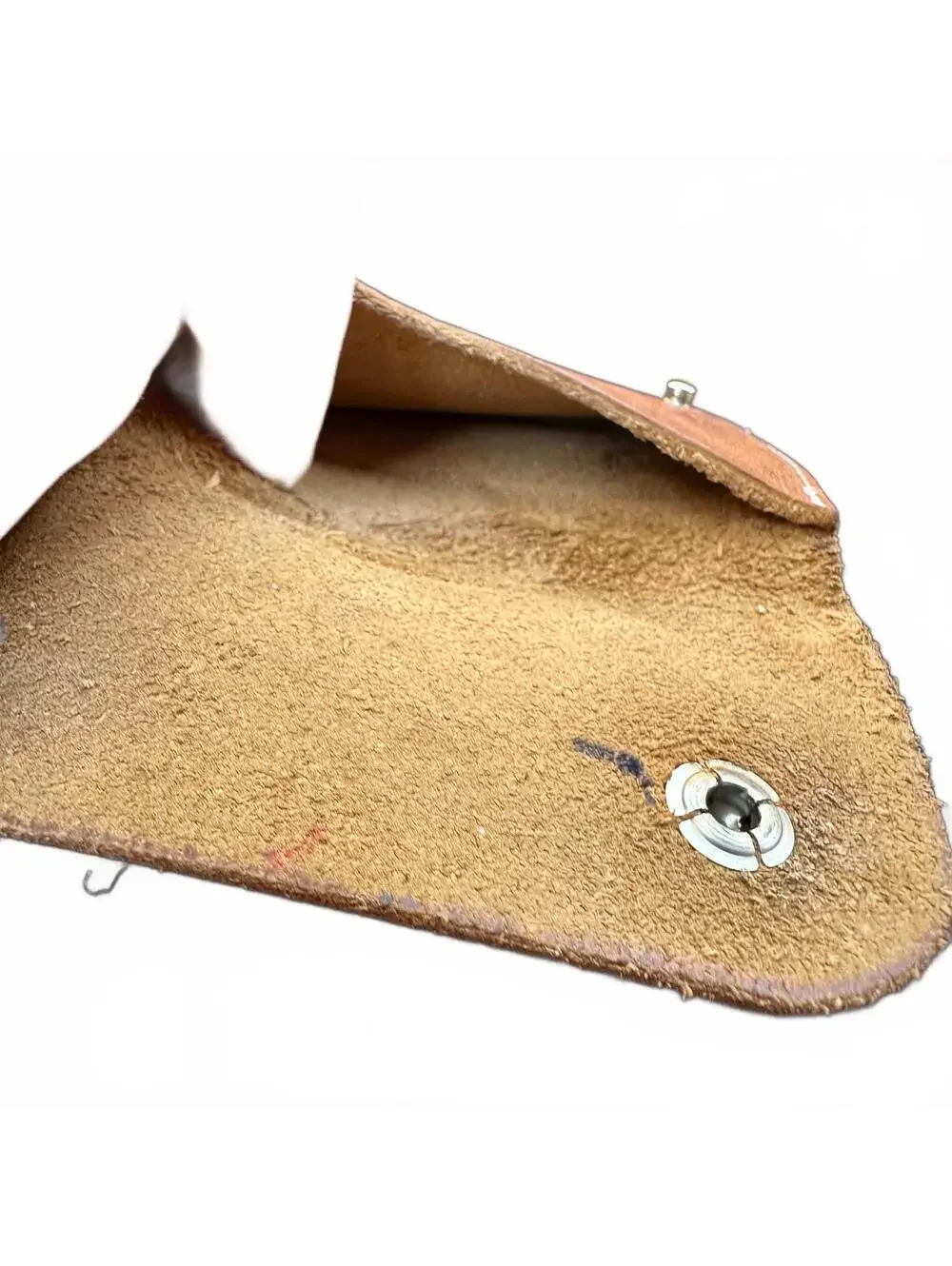 Vintage Distressed Leather Minimalist Card Wallet